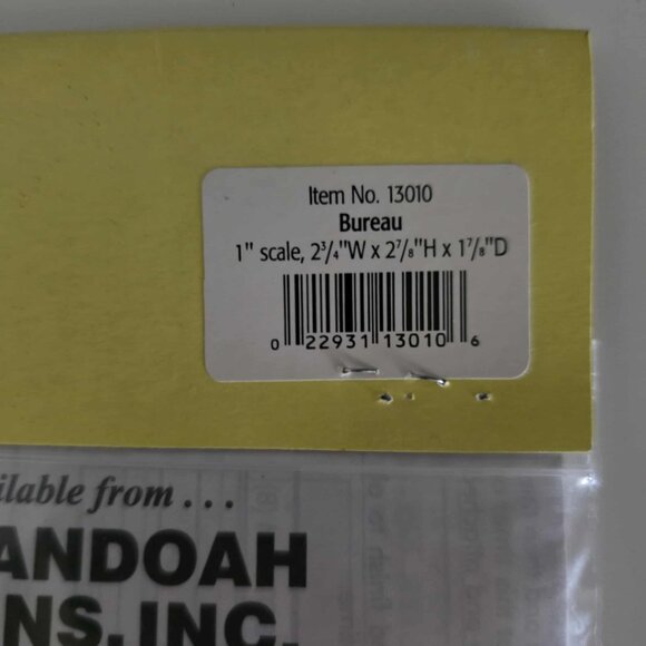 NWT Houseworks Shenandoah Designs Bureau Doll House Miniature Kit - Picture 2 of 4